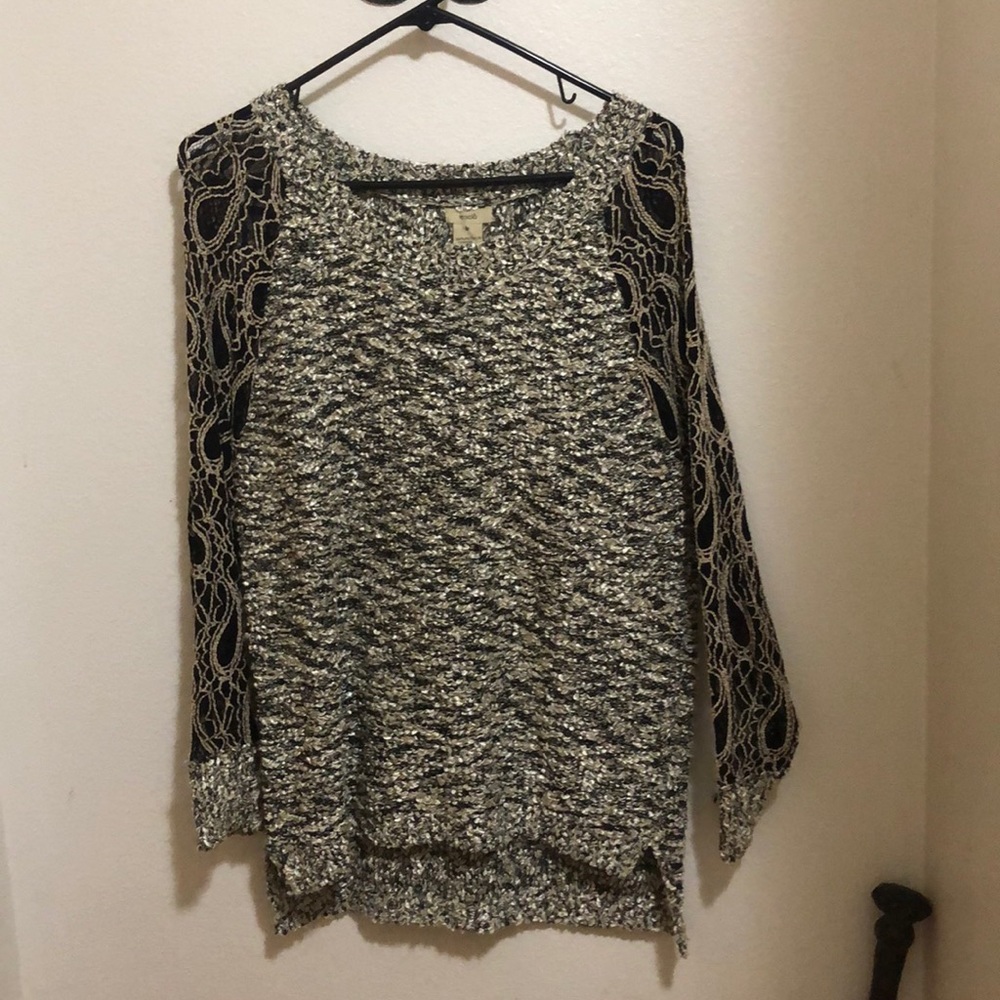Sheer sweater